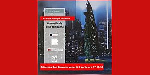 Immagine della locandina raffigurante un albero e dei grattacieli