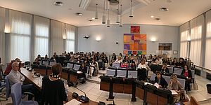 Sala Consiglio con partecipanti al seminario