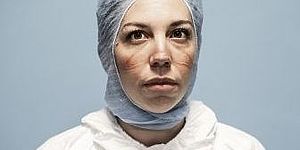 sanitario con cappuccio