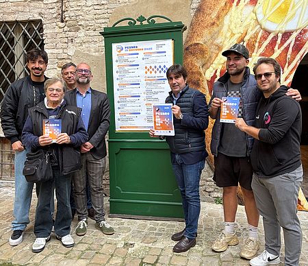 Biancani e organizzatori evento