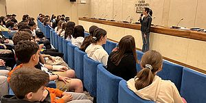 Ragazzi con Murgia