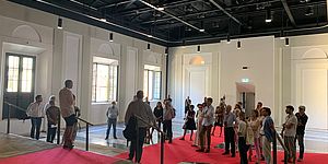 Sala della Repubblica con Sindaco ed altri 