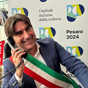 Fotografia del Sindaco Andrea Biancani