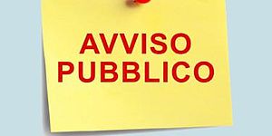 Avviso pubblico