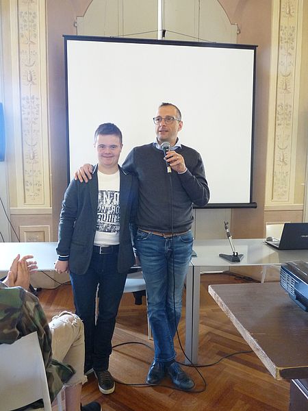 il sindaco all'istituto agrario per conoscere uno studente speciale