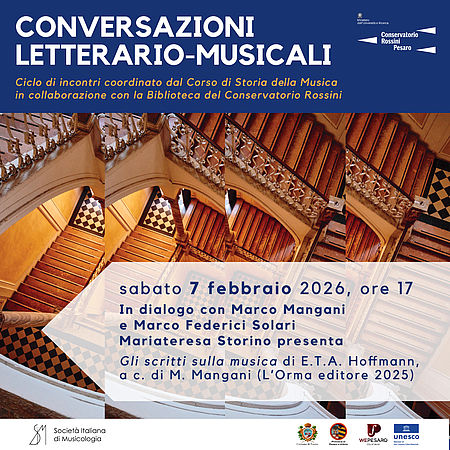 Conversazioni letterario-musicali del Conservatorio Rossini