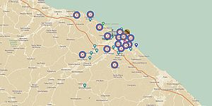 Mappa del sito "Pesaro che cambia"