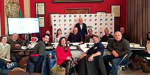 Pandolfi e partecipanti al tavolo di lavoro