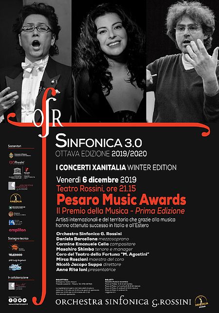 Pesaro Music Awards-Il Premio della Musica 6 dicembre