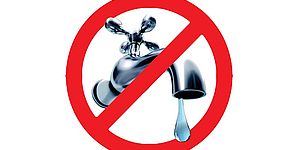 rubinetto con divieto