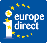 logo Unione Europea con scritta Europe Direct