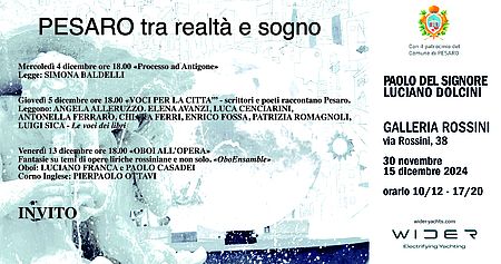 Pesaro tra realtà e sogno nel lavoro di Luciano Dolcini
