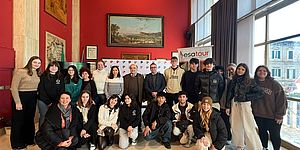 Della Dora Baiocchi Tecchi Cadeddu Serena Perugini e i ragazzi della scuola d'arte