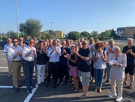 Autorità al taglio del nastro San Decenzio bis