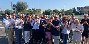 Autorità al taglio del nastro San Decenzio bis