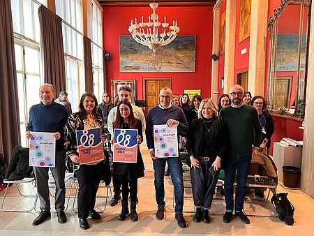 Murgia Ricci con organizzatori iniziativa