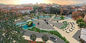 Rendering p.zzale d'Annunzio