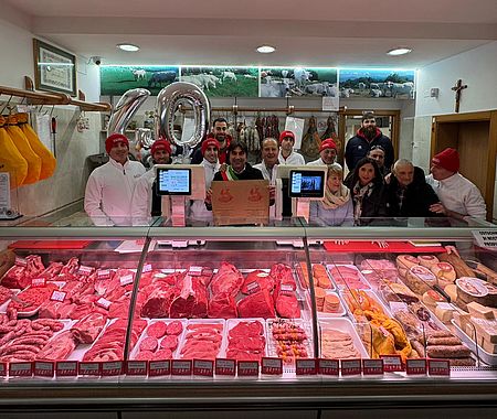 Biancani Della Dora e Bavosi con il suo staff