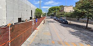 Viale Marconi a Pesaro 