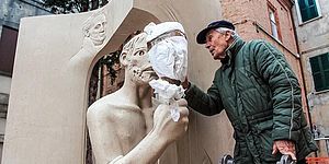 Giuliano Vangi - Piazza Mosca a Pesaro