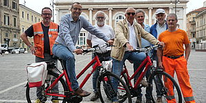 Gruppo Centro operativo sindaco bici elettriche