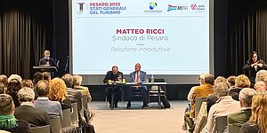 Il sindaco di Pesaro Matteo Ricci agli Stati Generali del Turismo