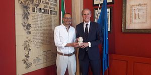 Ricci incontra l’ambasciatore Masset: «Il rapporto con la Francia è fondamentale per la cultura»