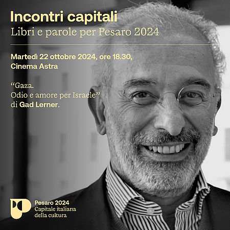 Gad Lerner per Incontri Capitali