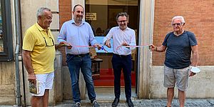 Vimini Isola e rappresentanti associazioni Amici della Ceramica e Nceramai