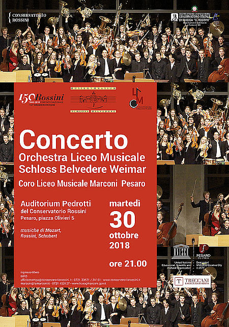 Orchestra del Liceo Musicale di Weimar e del Coro del Liceo Musicale Marconi