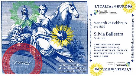 L’Italia in Europa. Cristina da Pizzano invito