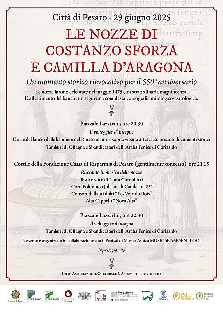 Le nozze di Costanzo Sforza e Camilla di Aragona