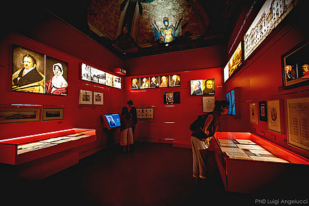 Interno Museo nazionale Rossini