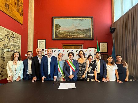 Il sindaco Biancani presenta la sua giunta