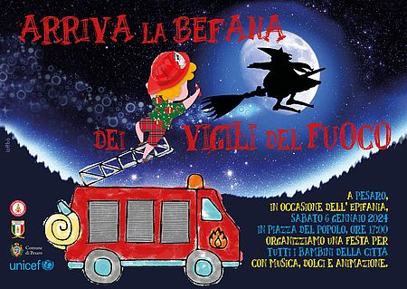“È arrivata la Befana”: il 6 gennaio in piazza del Popolo per "Pesaro nel Cuore", il Natale da Capitale della città