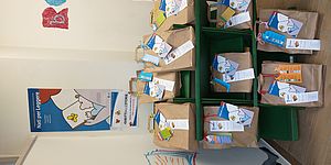 pacchi junior alla Rodari