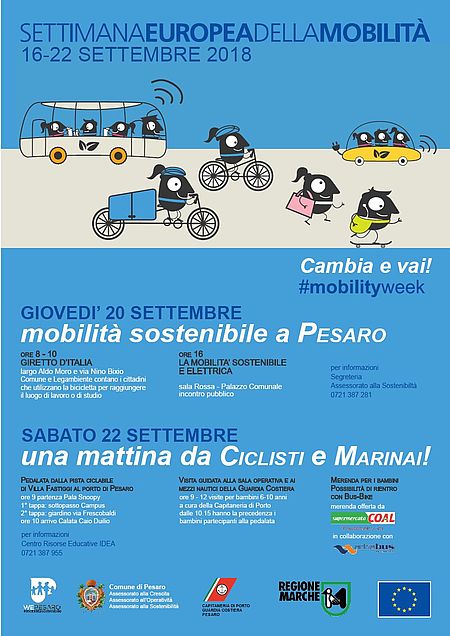 Settimana mobilità a Pesaro