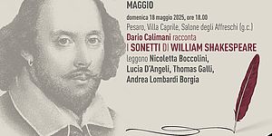 Dario Calimani racconta i Sonetti di William Shakespeare