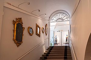 Palazzo Ciacchi scala degli specchi ph. Francesco Agostini