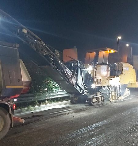 Foto della ruspa