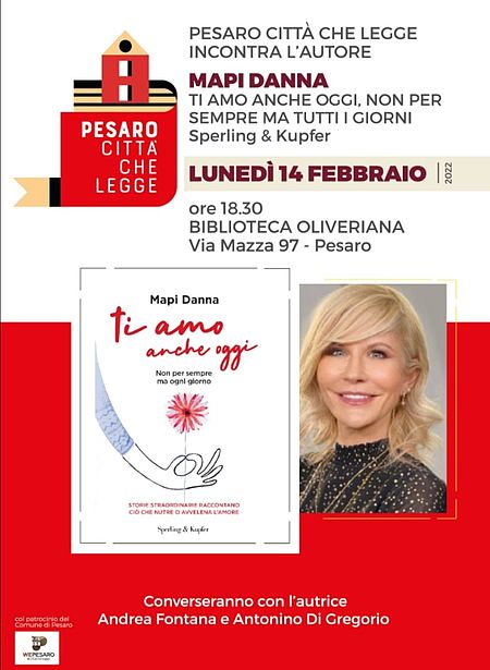 Pesaro Città che Legge incontra Mapi Danna Pesaro Città che Legge incontra Mapi Danna