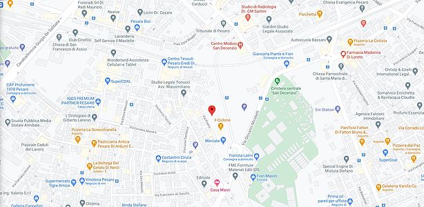 mappa pista polivalente san decenzio