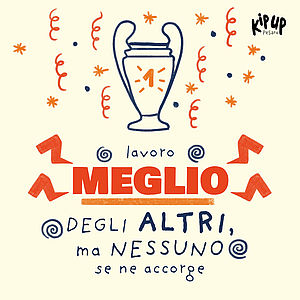 Poster Kip Up - Lavoro meglio