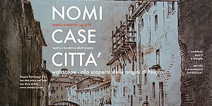 NOMI CASE CITTA'. Alla scoperta di Pesaro_locandina