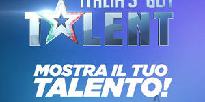 logo Italia's Got Talent con sfondo blu