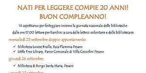 . Giornata nazionale delle biblioteche 2019 locandina