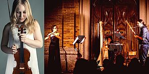 “Trio Devienne” e un ospite d'eccezione, che l’Orchestra Rossini è onorata di ospitare: la giovane violinista finlandese Vivian Stolt