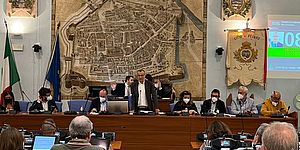 Ricci in sala Consiglio