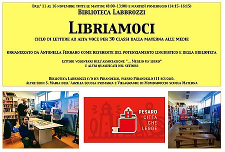 Libriamoci. Giornate di lettura nelle scuole!