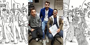 il trio del "I Volo"